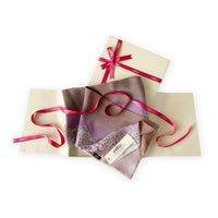 Silk-wool-scarf-hand-painted-168x29cm-pink-brown-otta-italy-2236