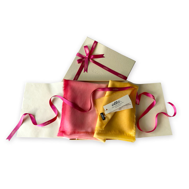 cotton-silk-scarf-hand-painted-190x70cm-yellow-pink-otta-italy-gift-box-2317