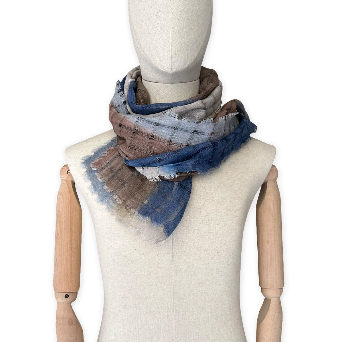 linen-scarf-hand-painted-45x182cm-brown-blue-gray-otta-italy-2561