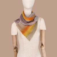 linen-scarf-hand-painted-brown-pink-orange-otta-italy-2584