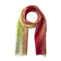  linen-scarf-hand-painted-70x193cm-green-burgundy-otta-italy-2573