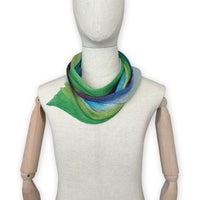  Linen-scarf-hand-painted-190x15cm-green-blue-otta-italy-2331