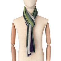  linen-scarf-hand-painted-37x196cm-green-purple-gray-otta-italy-2541
