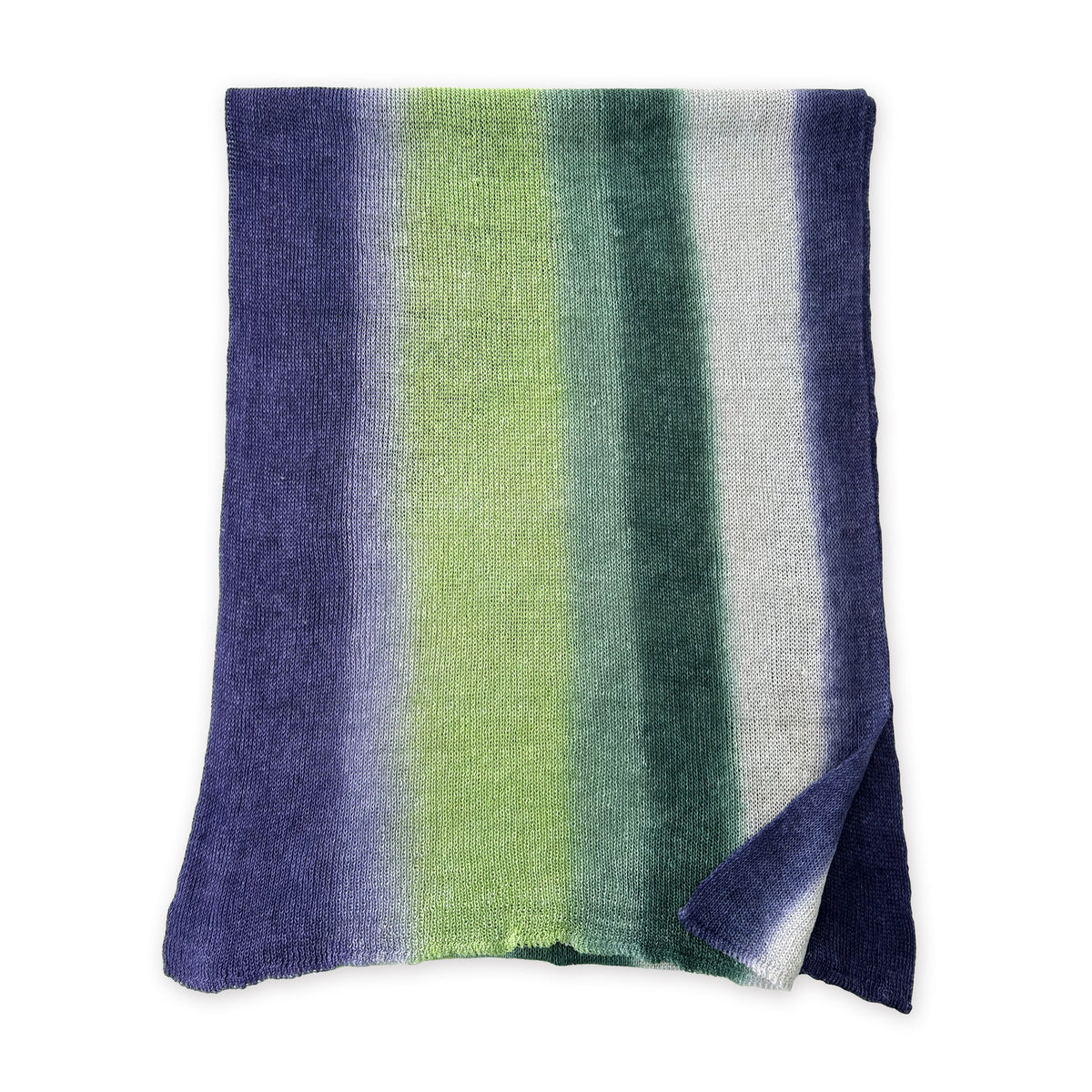  linen-scarf-hand-painted-37x196cm-green-purple-gray-otta-italy-2542