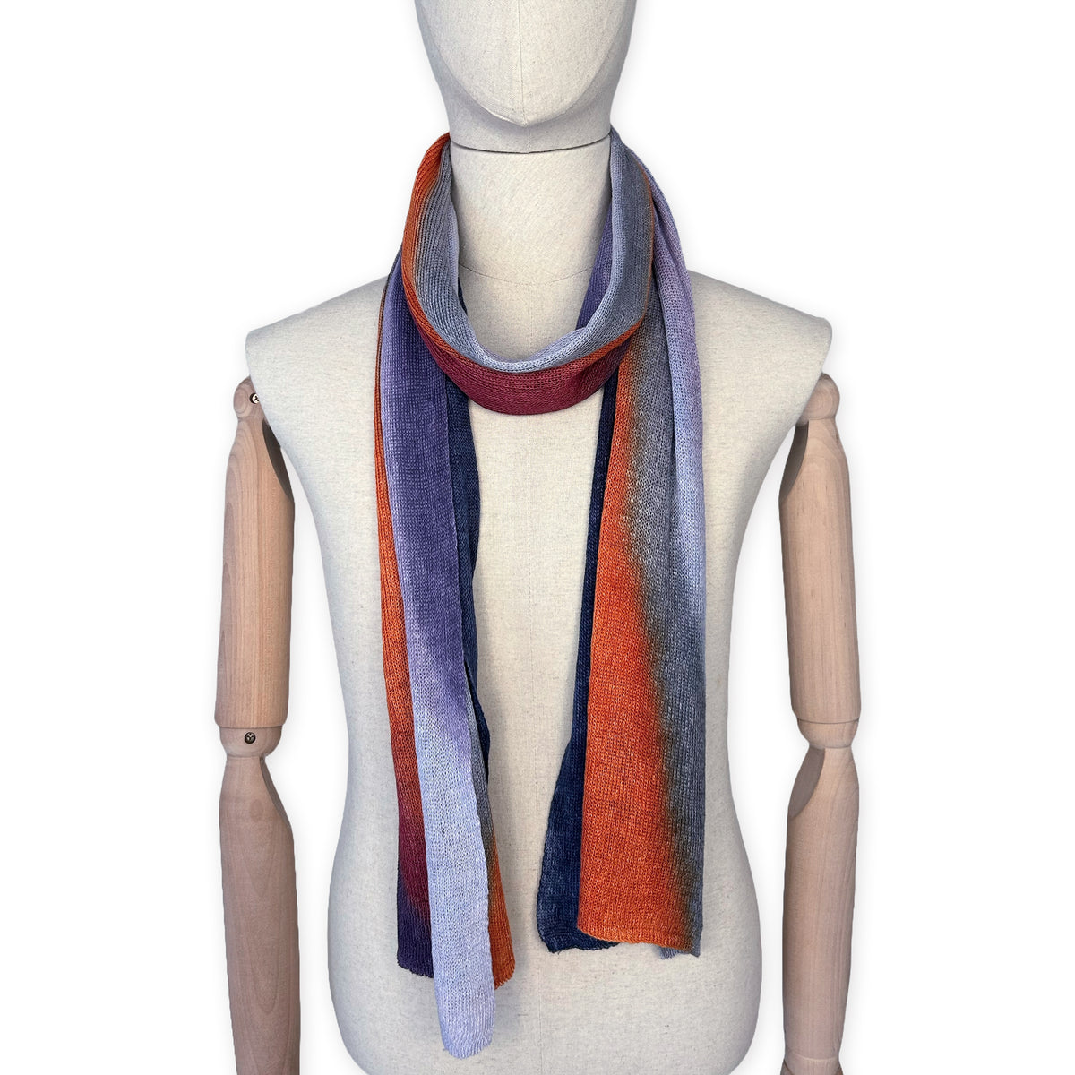 linen-scarf-hand-painted-37x196cm-purple-orange-gray-otta-italy-2526