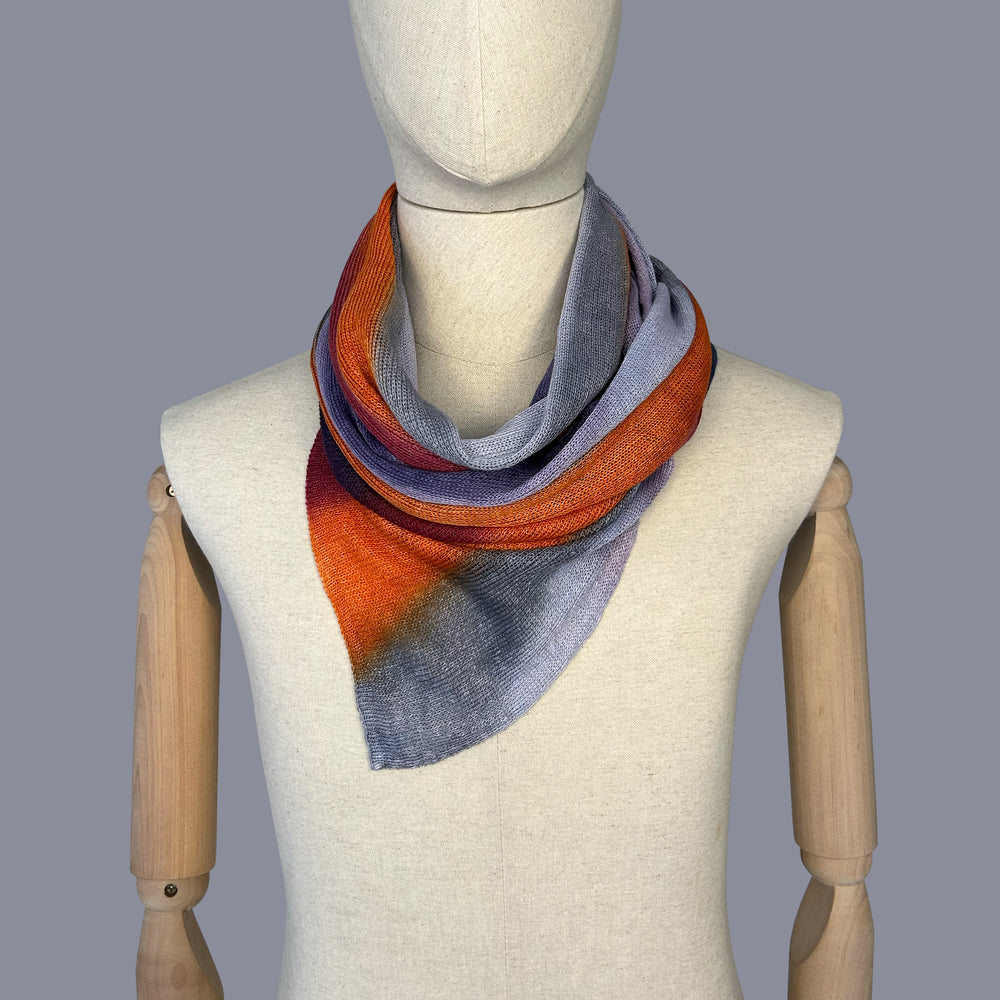 linen-scarf-hand-painted-37x196cm-purple-orange-gray-otta-italy-2521