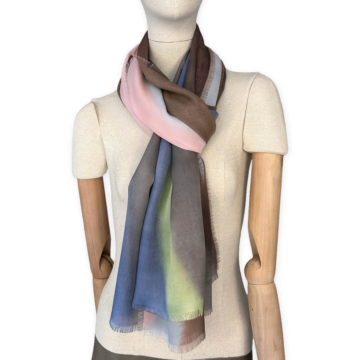silk-scarf-hand-painted-90x200cm-grey-brown-green-blue-pink-otta-italy-2535