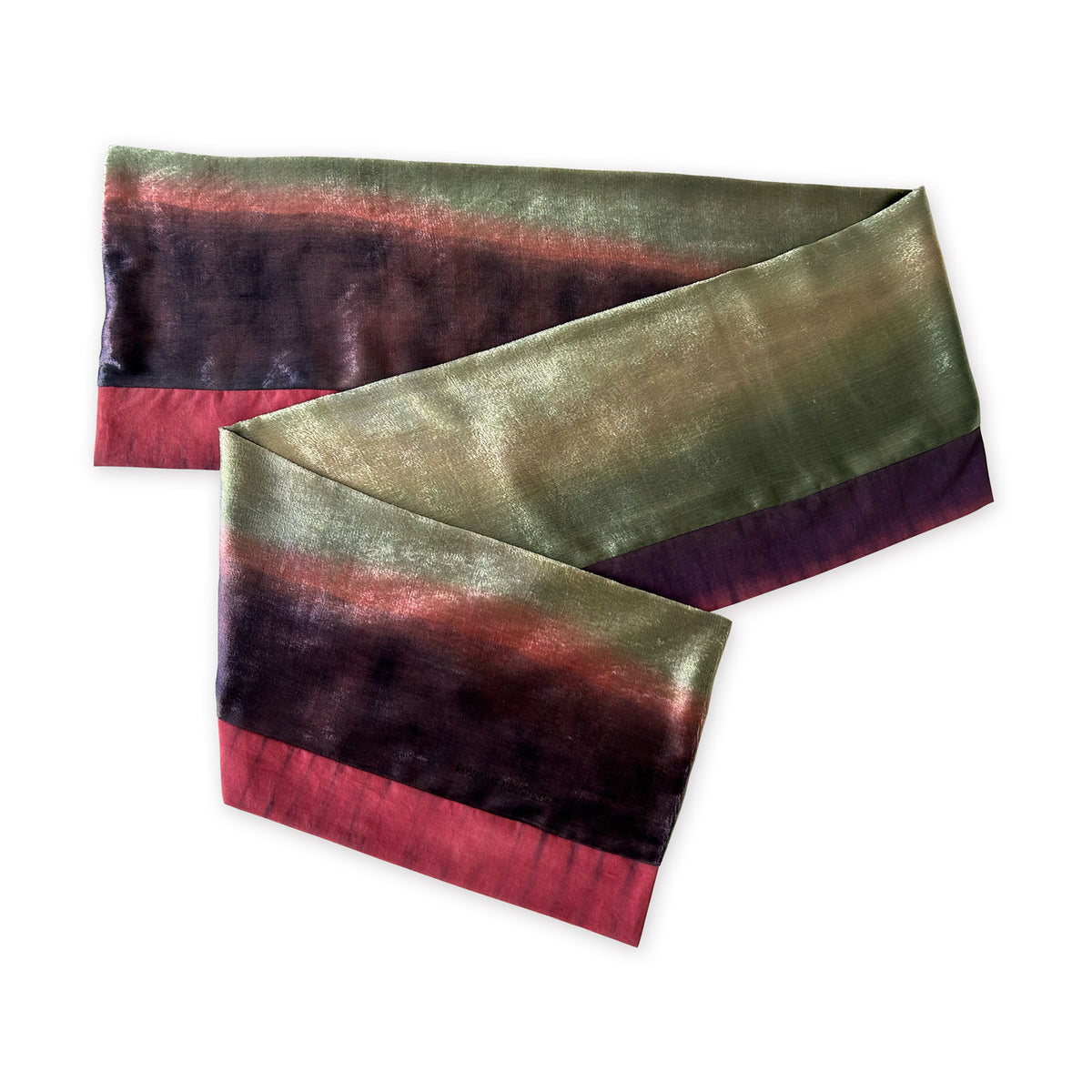 velvet-scarf-hand-painted-180x27cm-green-violet-otta-italy-2332