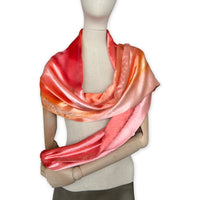 velvet-scarf-hand-painted-188x31cm-red-coral-orange-otta-italy-2426