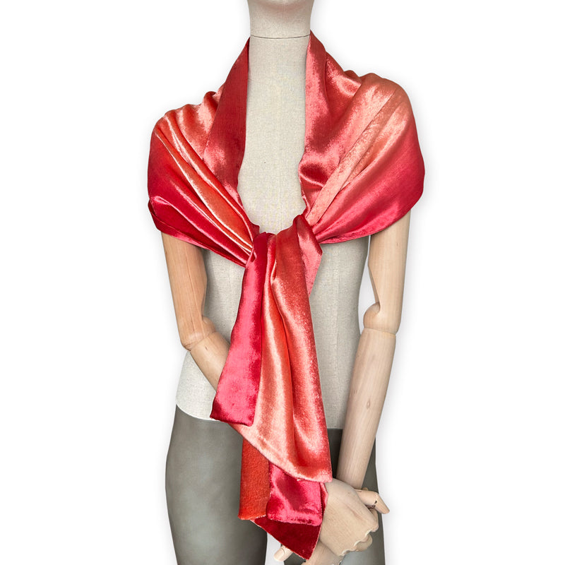 velvet-scarf-hand-painted-185x30cm-red-otta-italy-2324