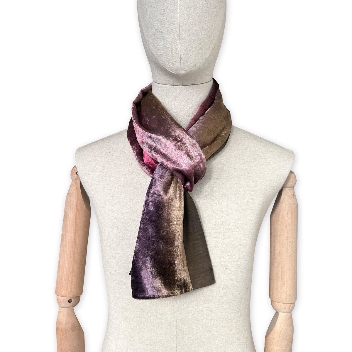 velvet-scarf-hand-painted-183x19cm-red-violet-brown-blue-otta-italy-2343