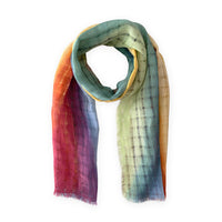 linen-scarf-hand-painted-50x200cm-green-orange-otta-italy-21111