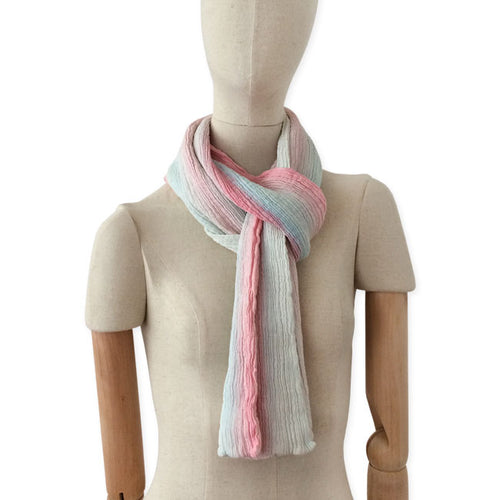 sciarpa fatta con le mani