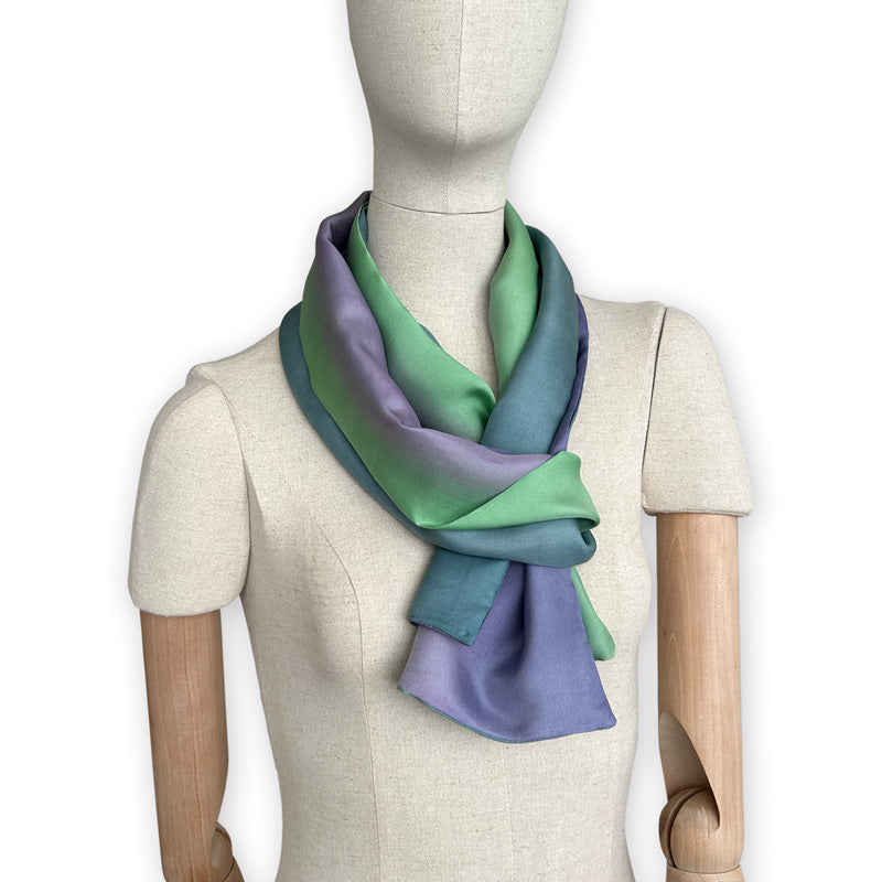 silk-scarf-hand-painted-170x20cm-viola-green-otta-italy-2331