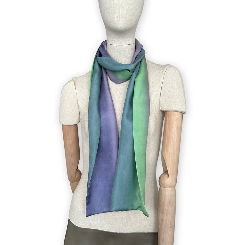 silk-scarf-hand-painted-170x20cm-viola-green-otta-italy-2334