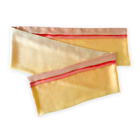 Silk-wool-scarf-hand-painted-170x21cm-yellow-otta-italy-2242