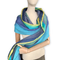  wool-cashmere-scarf-hand-painted-195x68cm-blue-green-otta-italy-2311