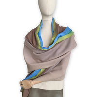 wool-cashmere-scarf-hand-painted-190x57cm-brown-otta-italy-2233