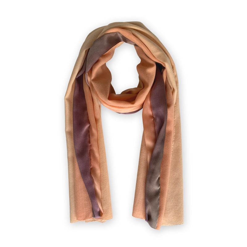 wool-cashmere-scarf-hand-painted-185x58cm-peach-otta-italy-2241